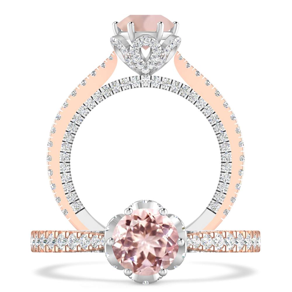 Rose Gold - Morganite