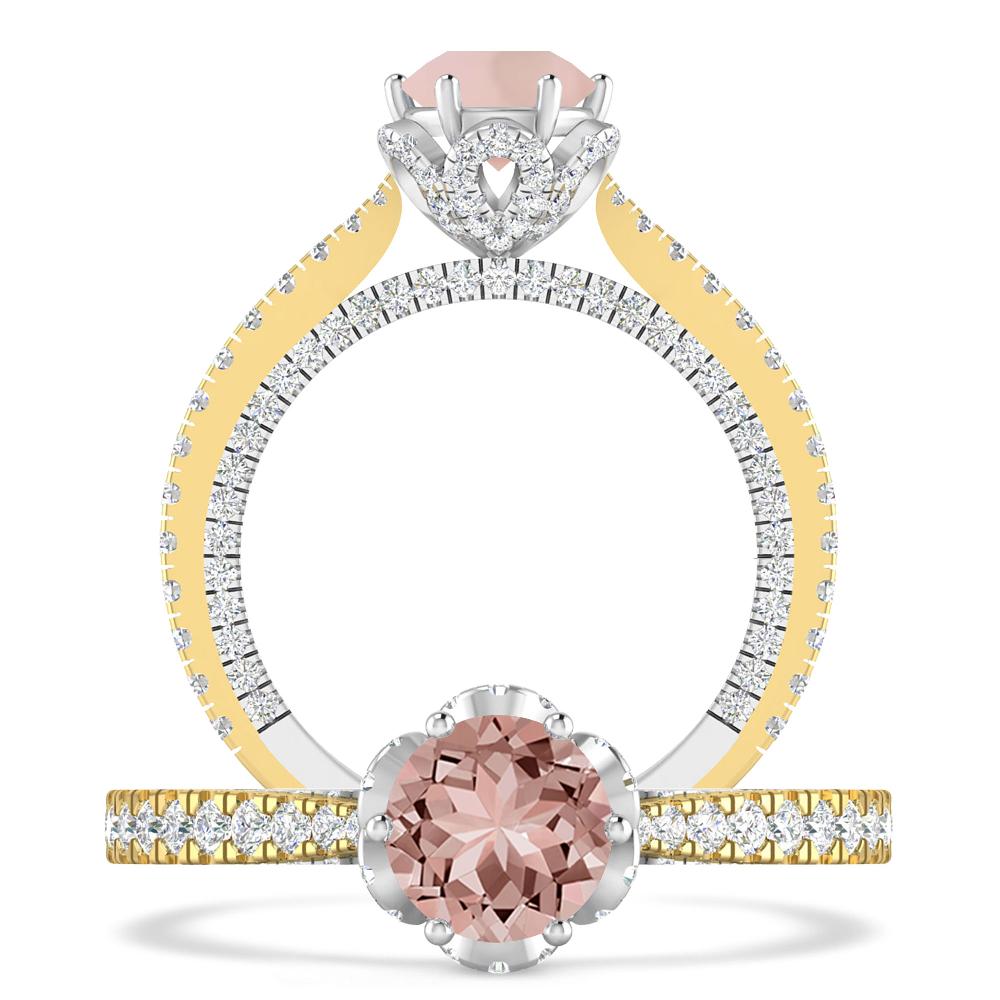 Yellow Gold - Morganite