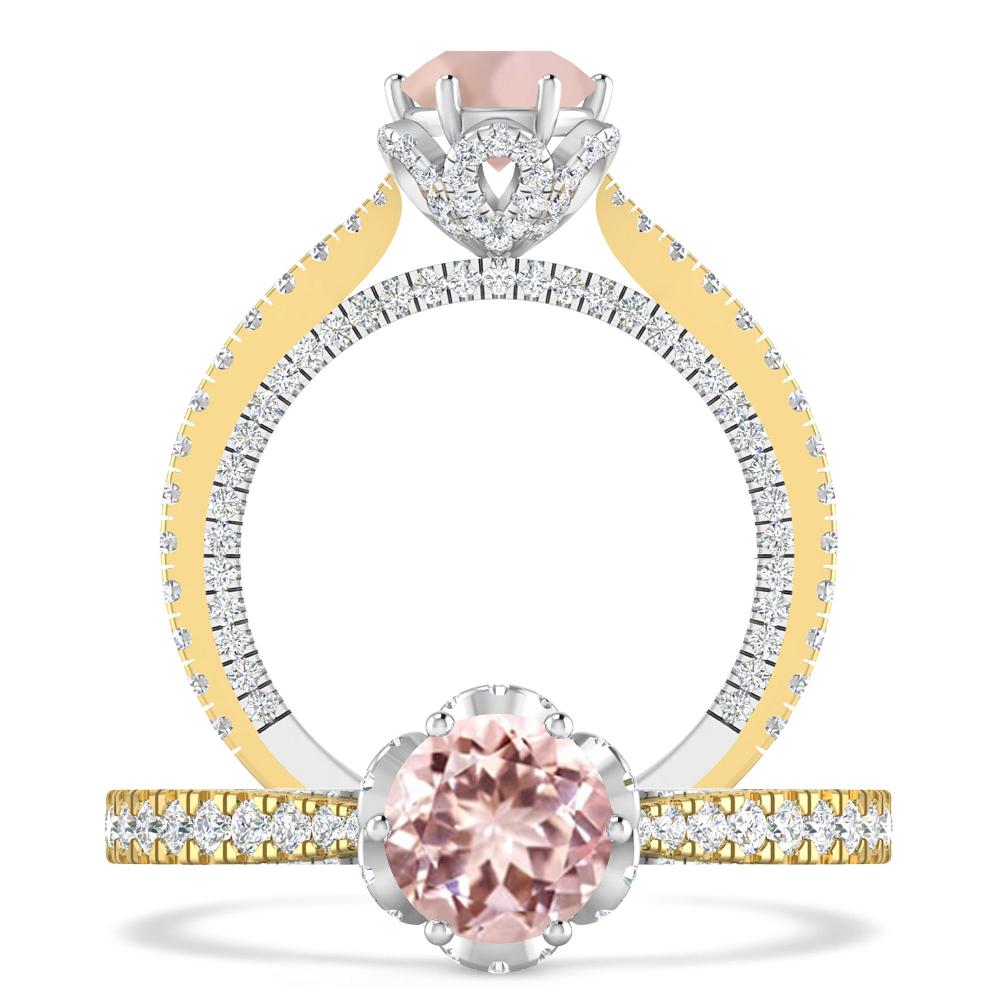 Yellow Gold - Morganite