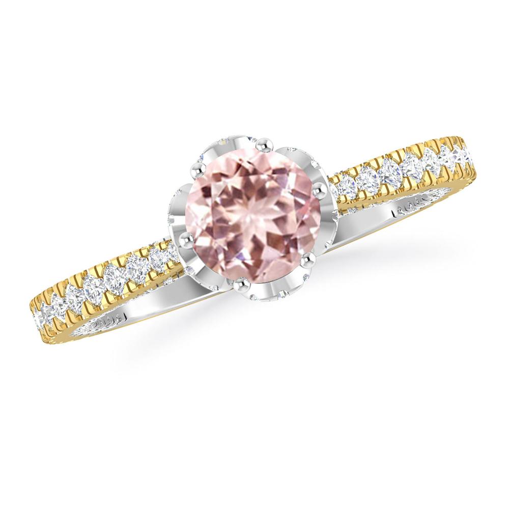 Yellow Gold - Morganite