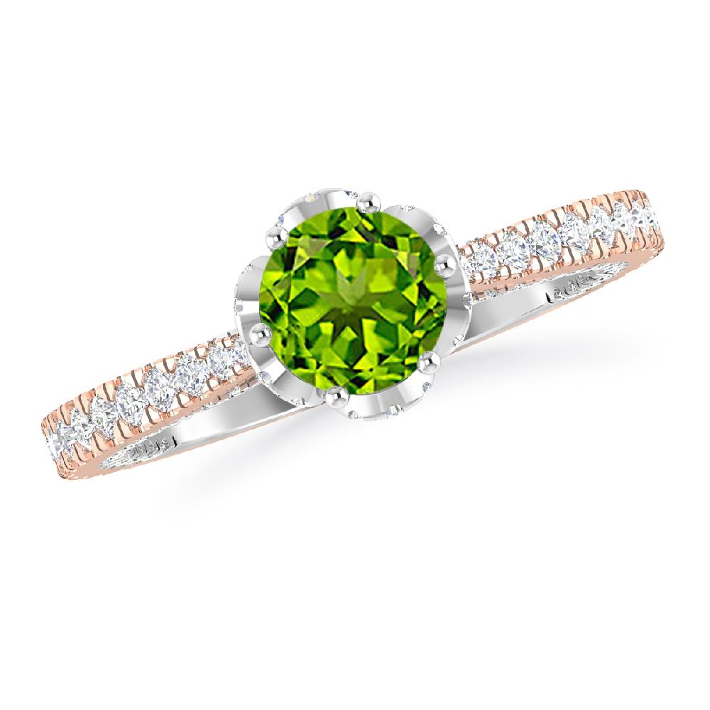 Rose Gold - Peridot