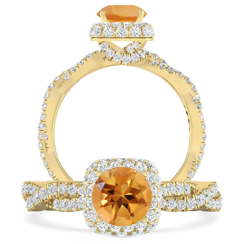 Yellow Gold - Citrine