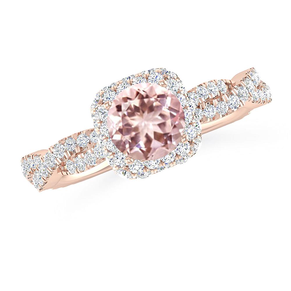 Rose Gold - Morganite