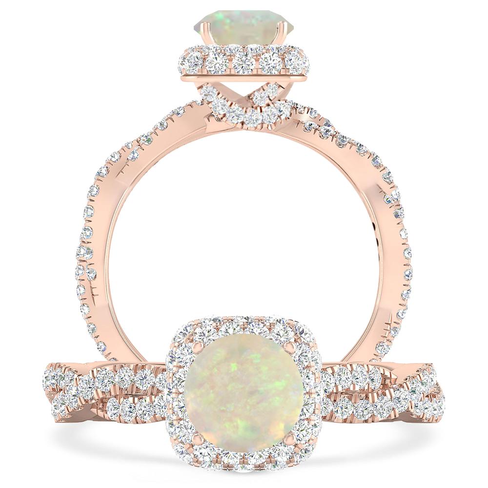 Rose Gold - Opal