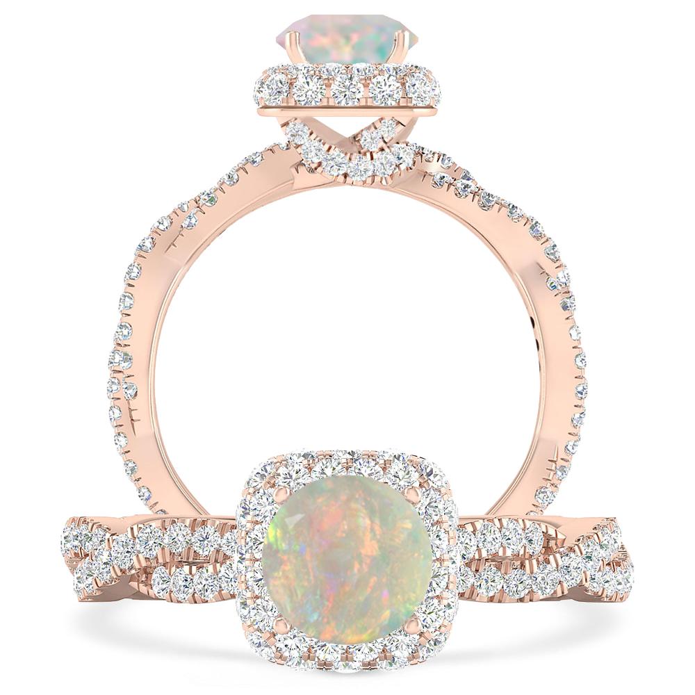 Rose Gold - Opal