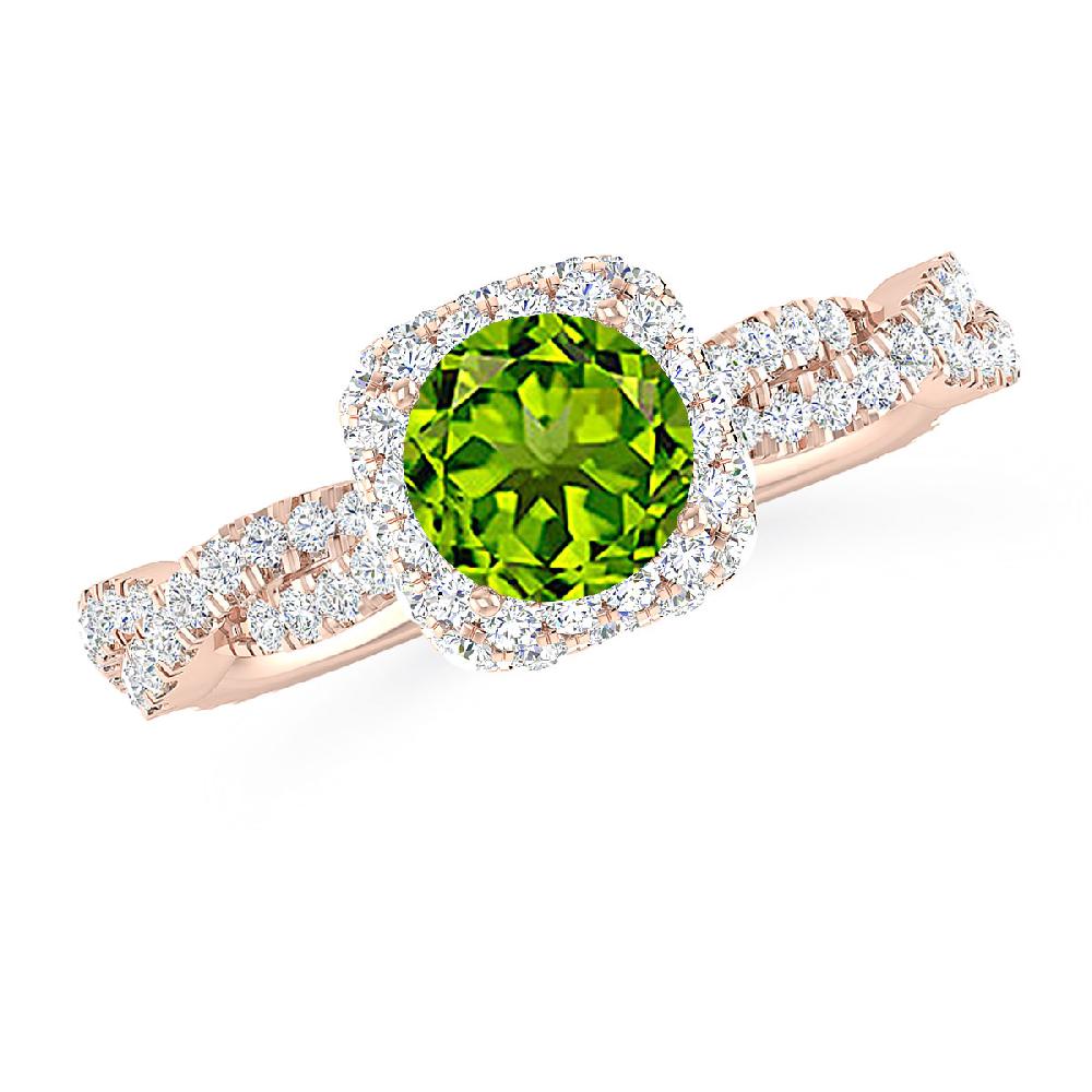 Rose Gold - Peridot