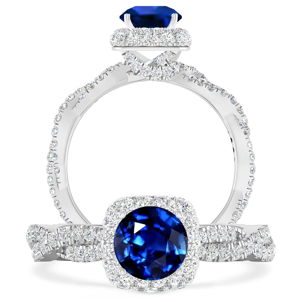 White Gold - Sapphire