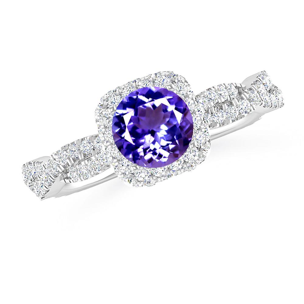 White Gold - Tanzanite