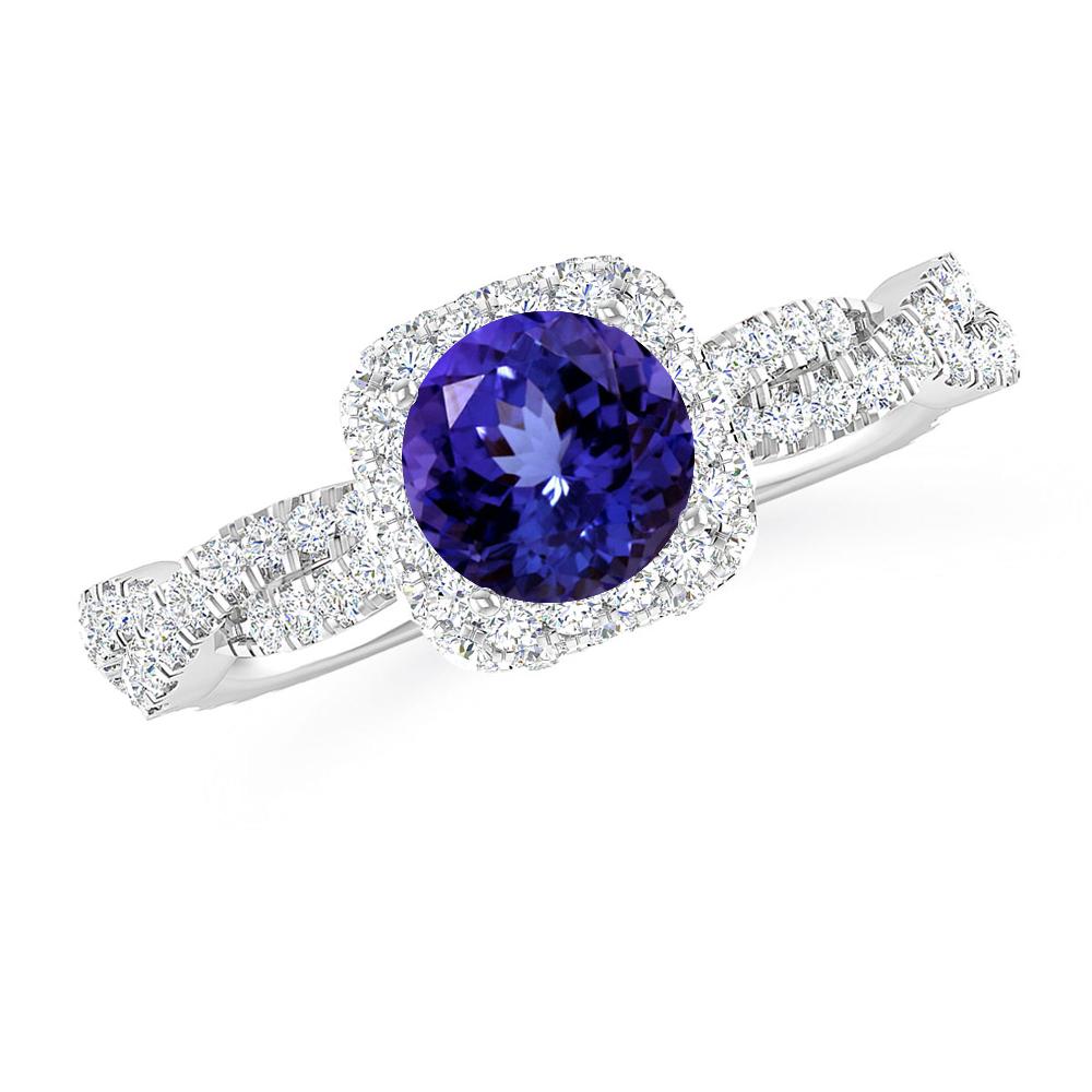 White Gold - Tanzanite