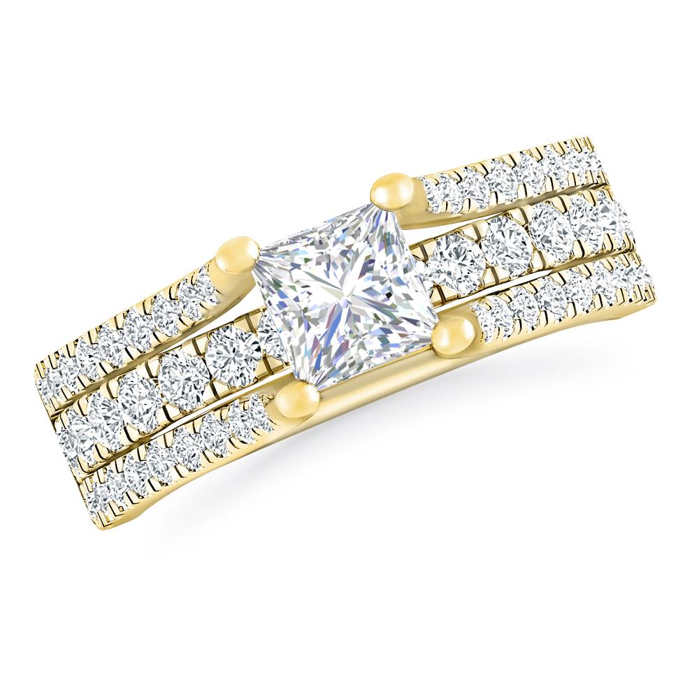 Yellow Gold - Diamond