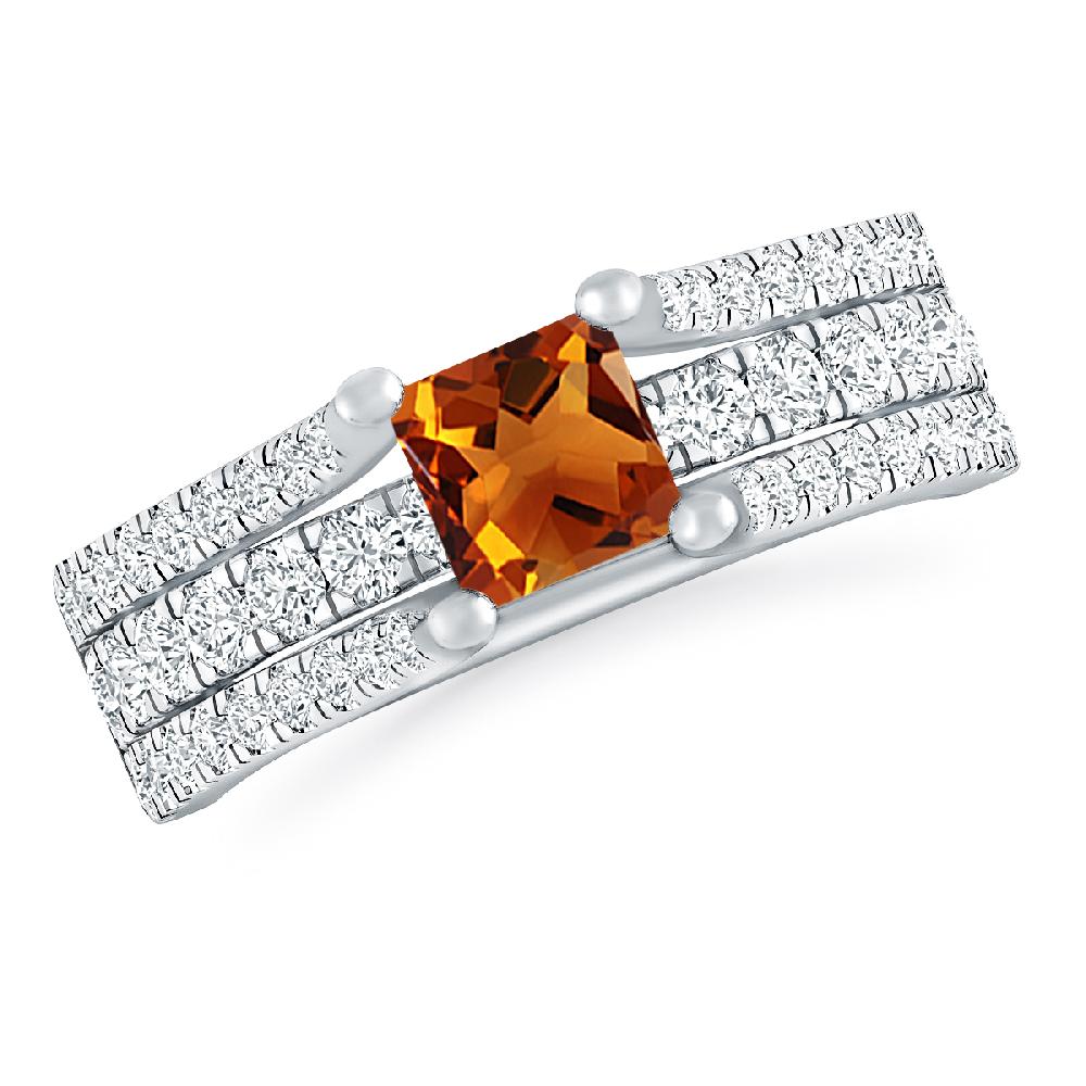 White Gold - Citrine