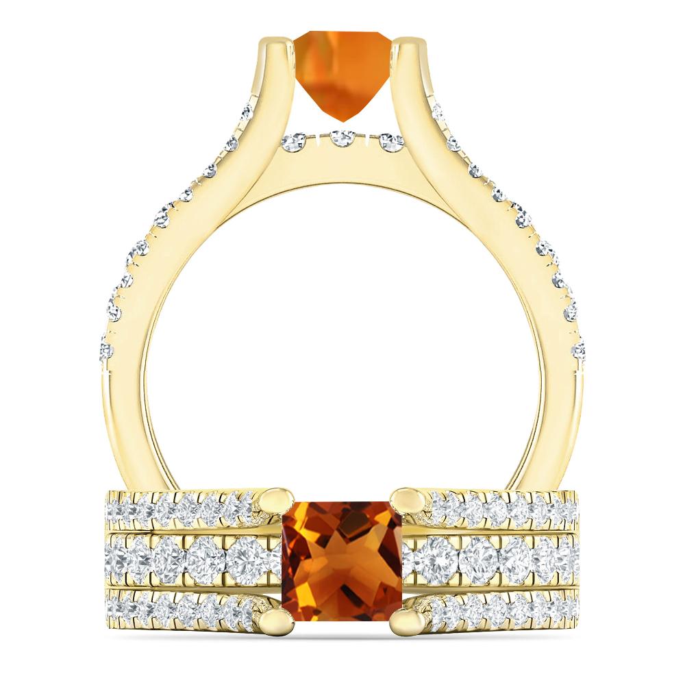 Yellow Gold - Citrine