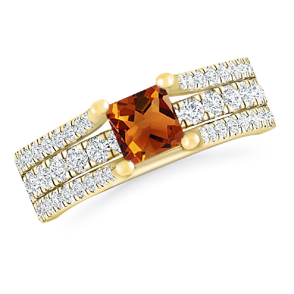 Yellow Gold - Citrine