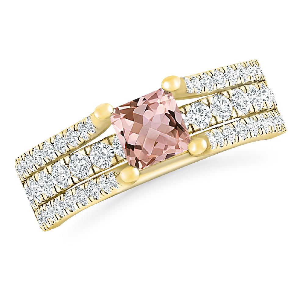 Yellow Gold - Morganite