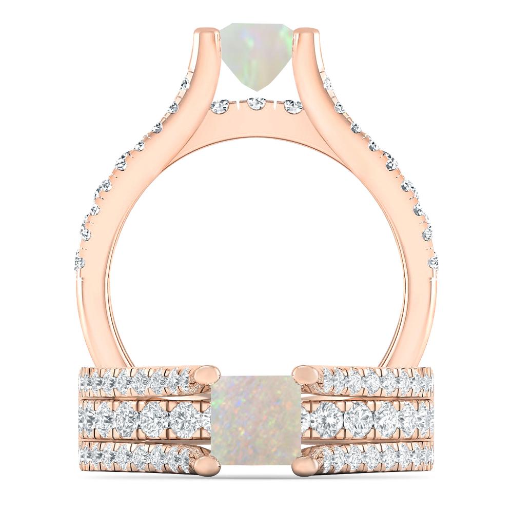 Rose Gold - Opal