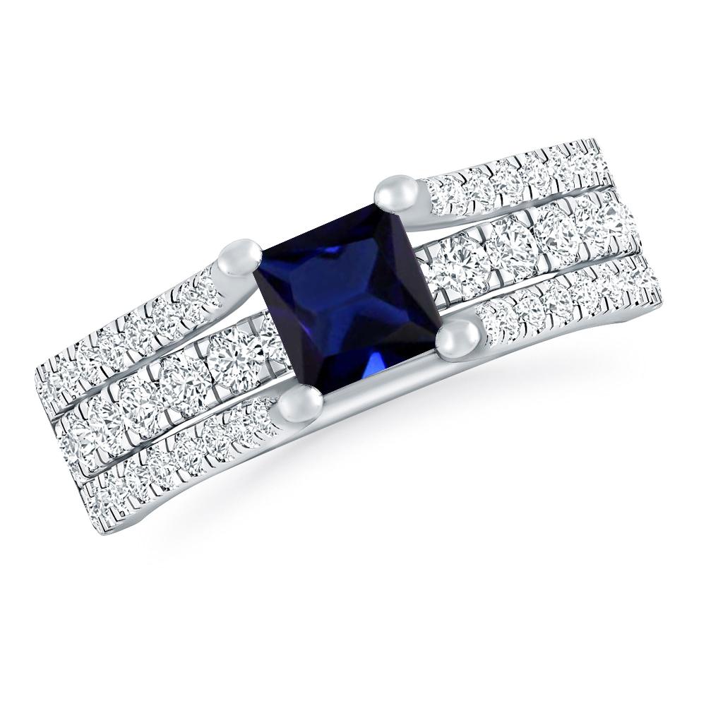 White Gold - Sapphire