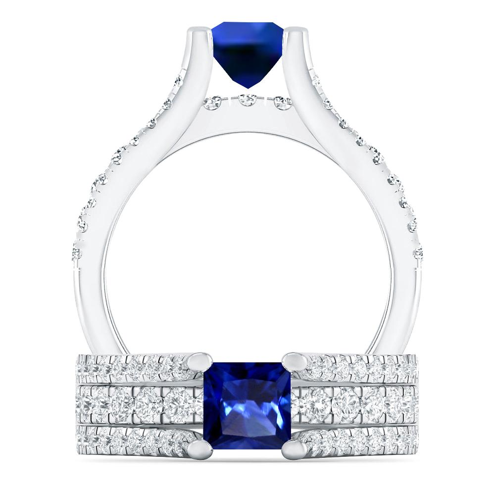 White Gold - Sapphire