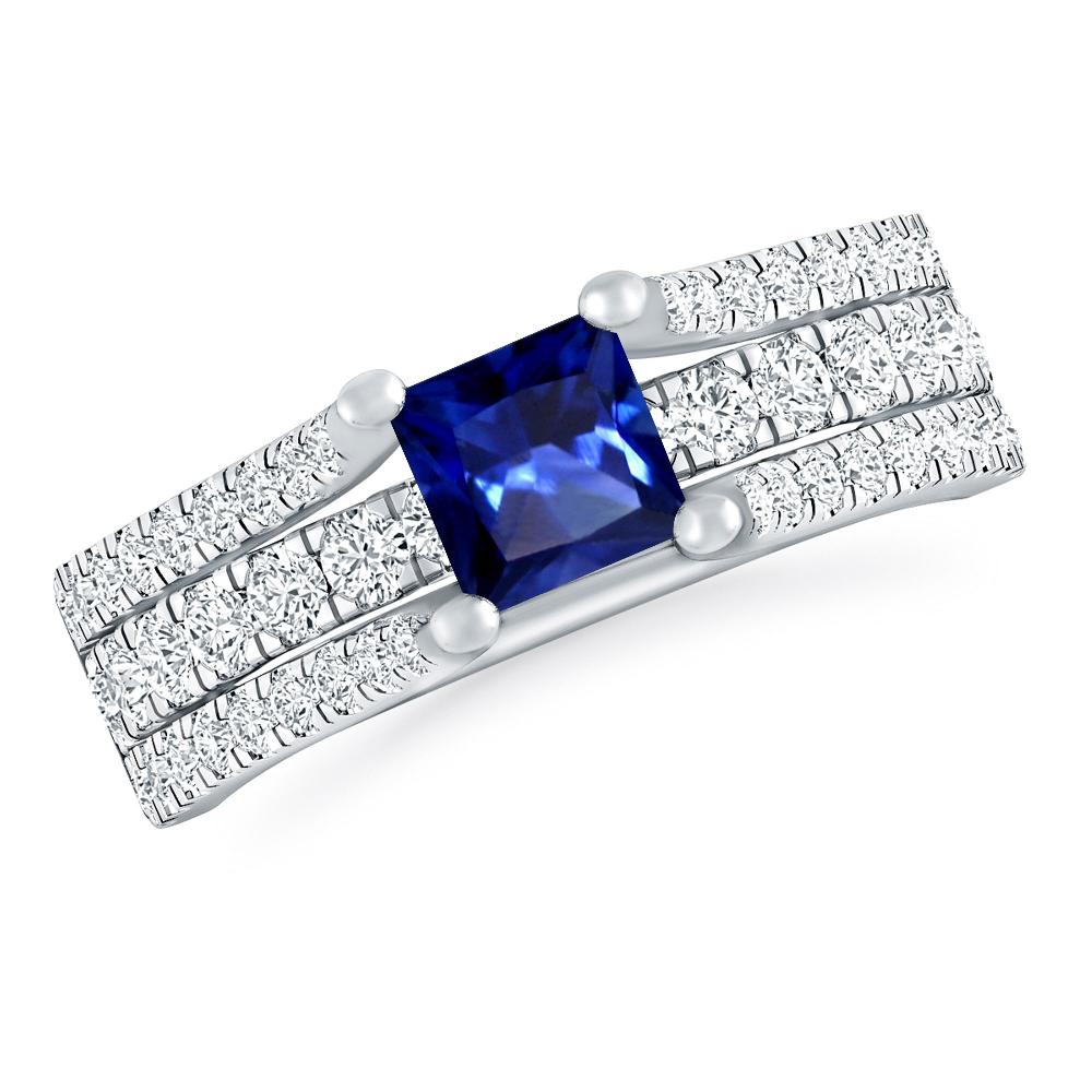 White Gold - Sapphire