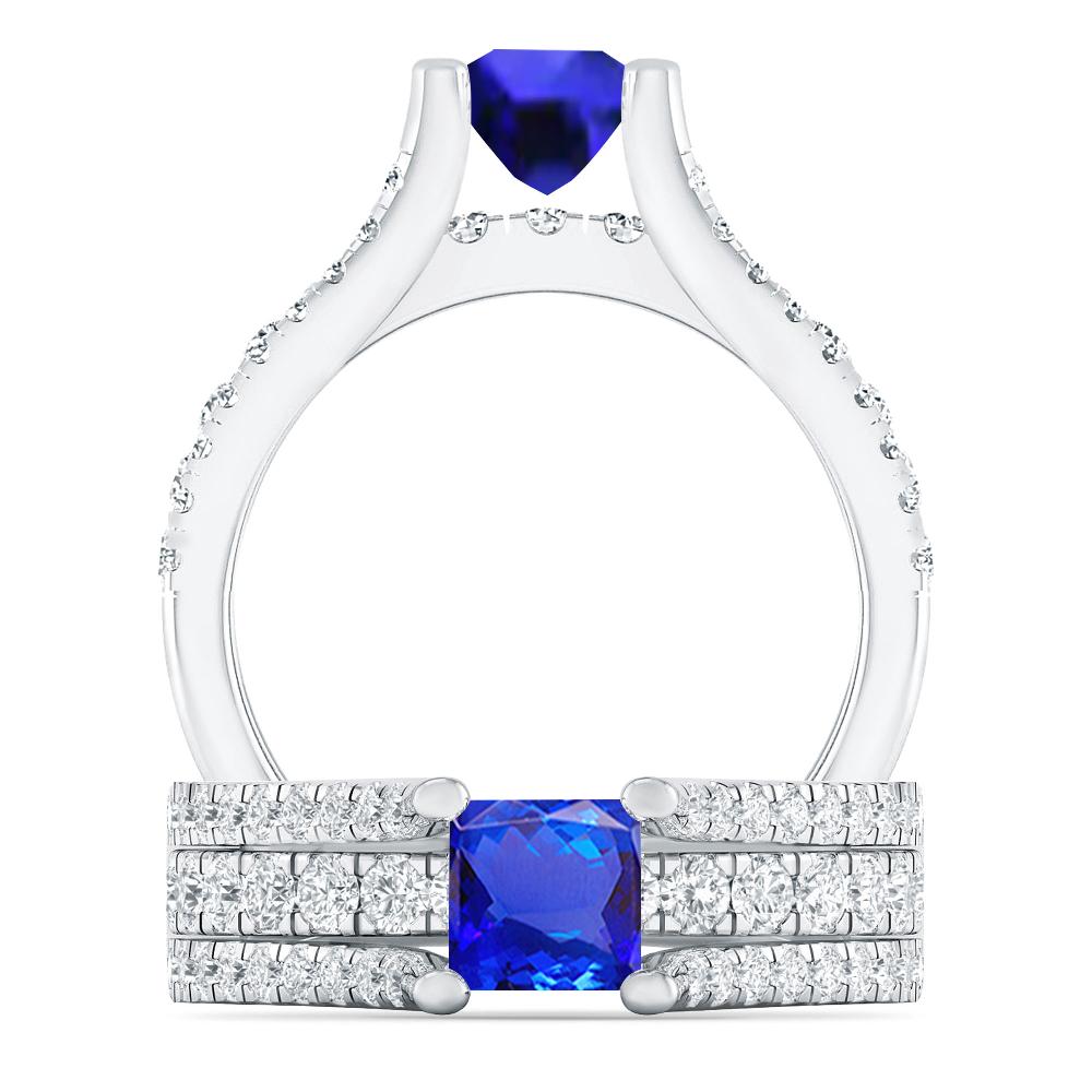 White Gold - Tanzanite