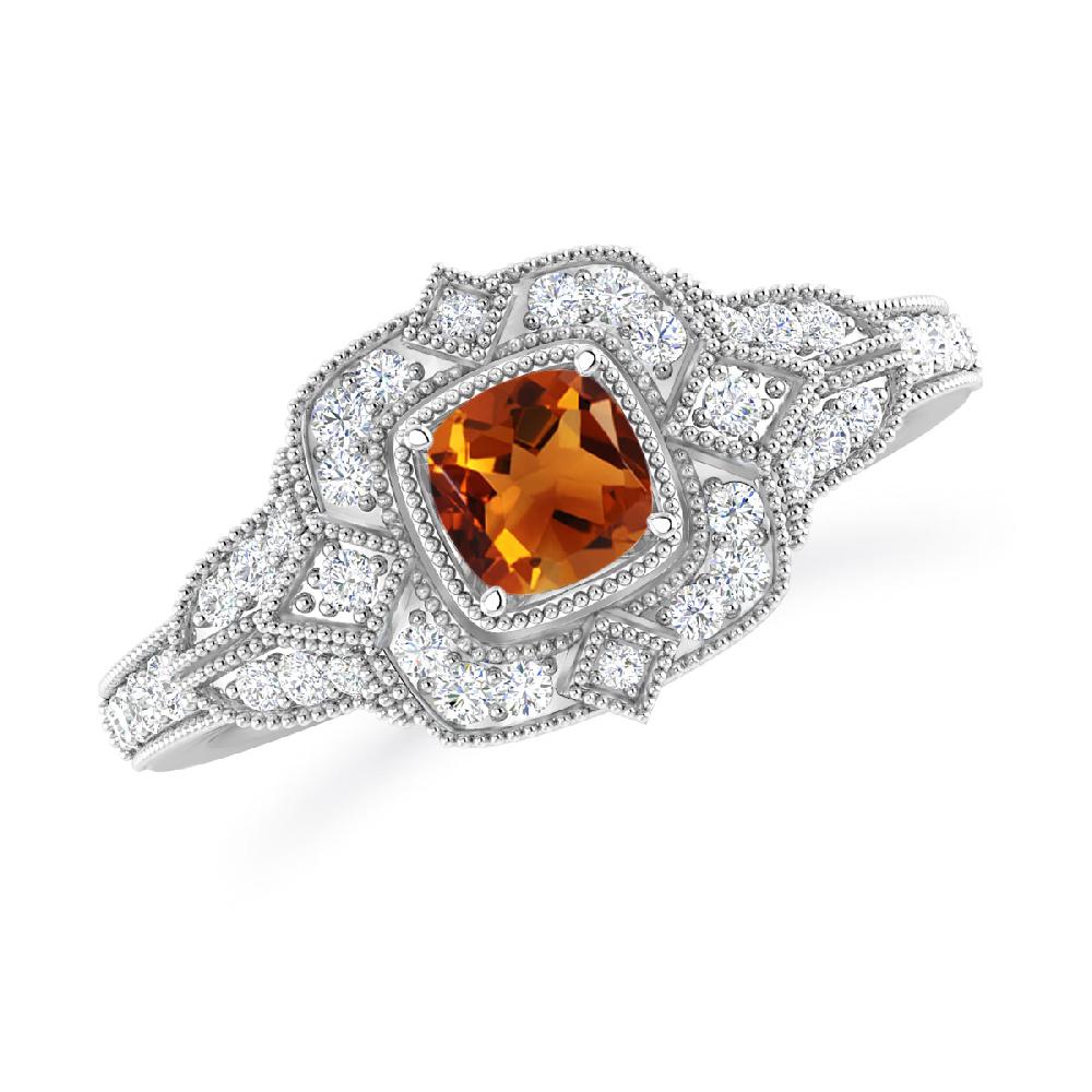 White Gold - Citrine