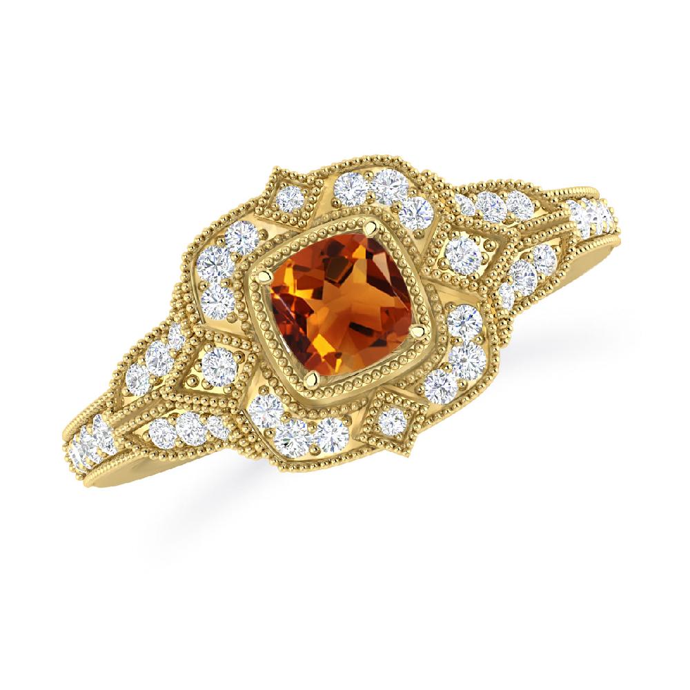 Yellow Gold - Citrine