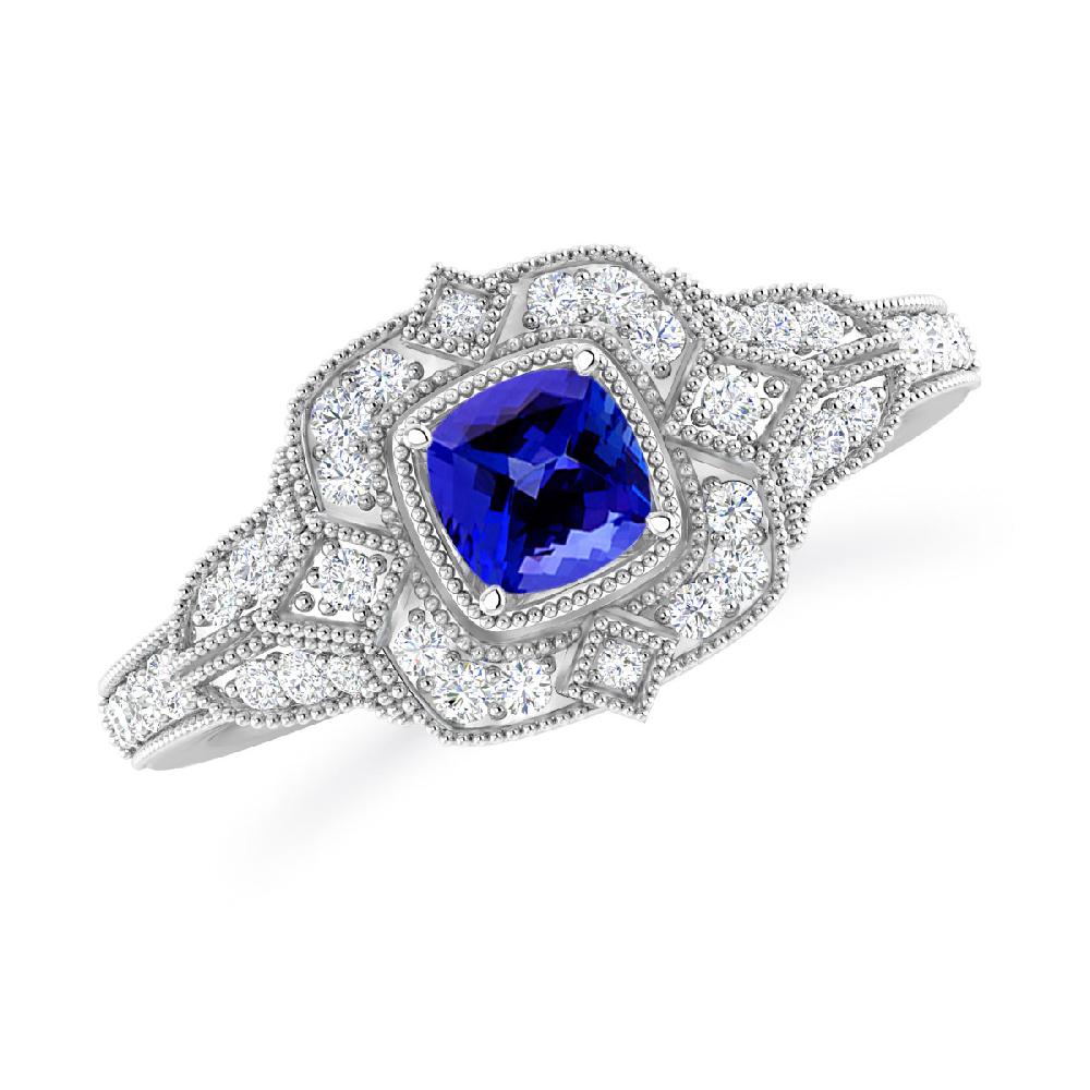 White Gold - Tanzanite