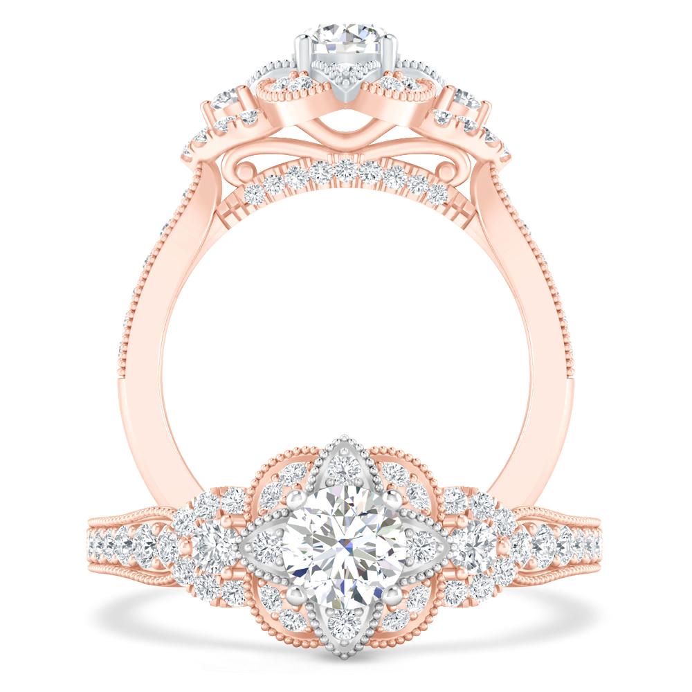 Rose Gold - Diamond