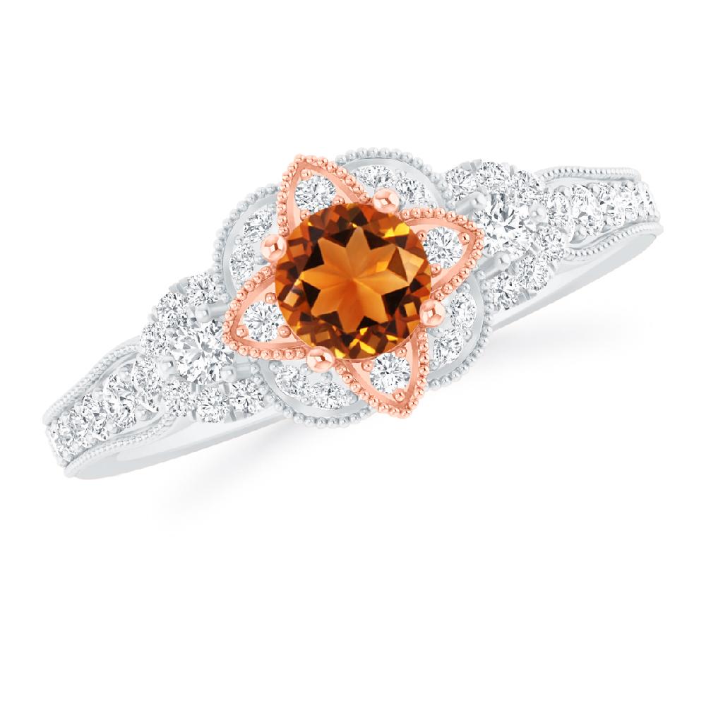 White Gold - Citrine