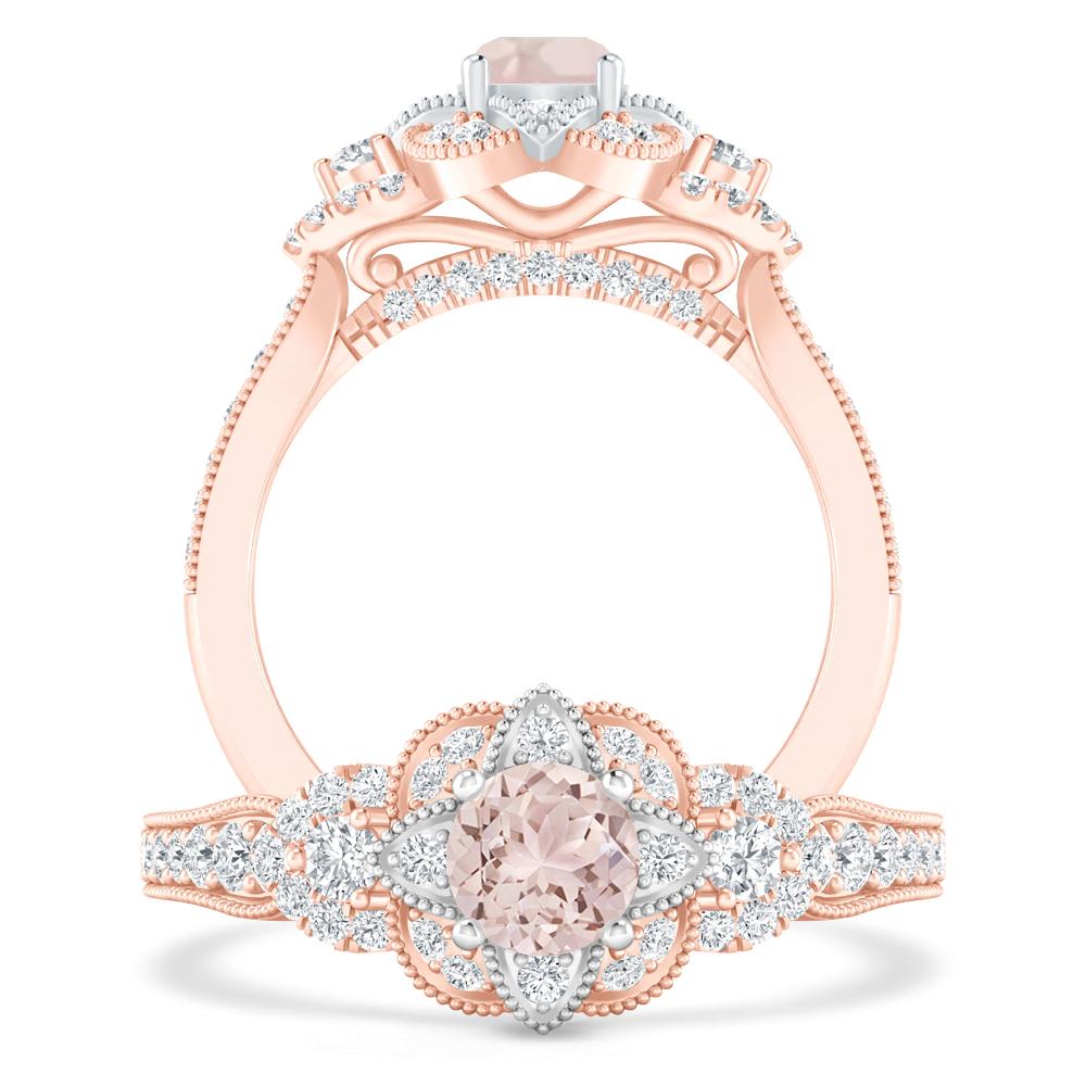 Rose Gold - Morganite