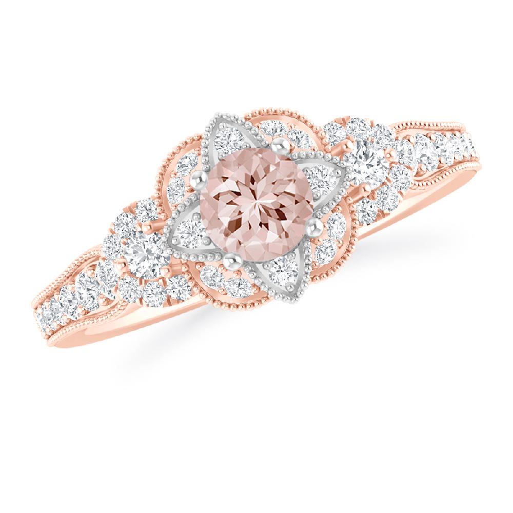 Rose Gold - Morganite