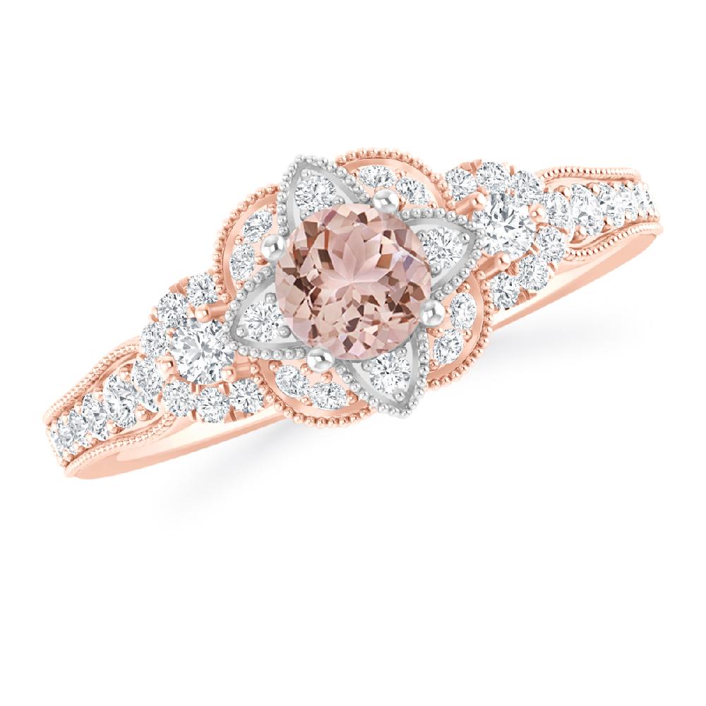 Rose Gold - Morganite