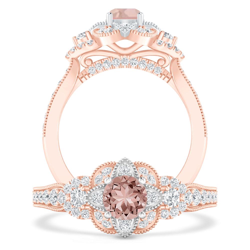 Rose Gold - Morganite