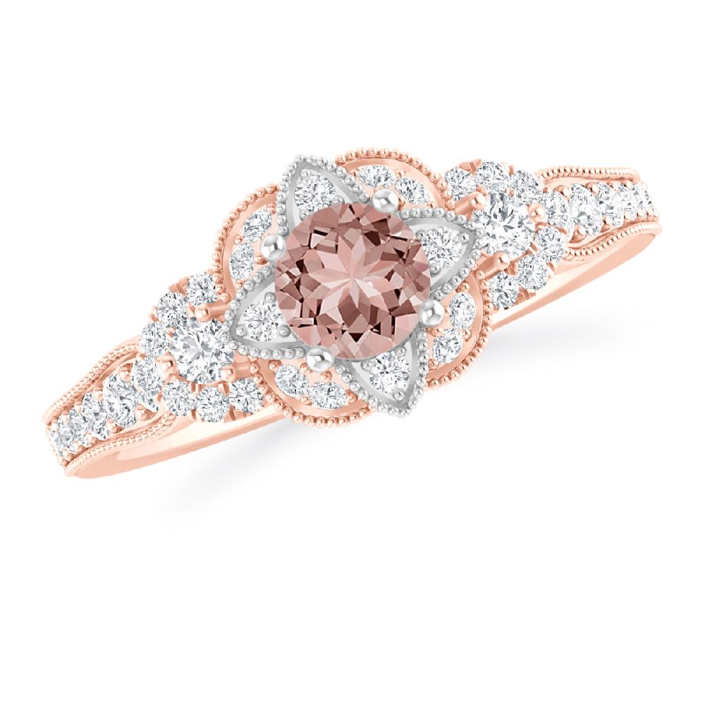 Rose Gold - Morganite