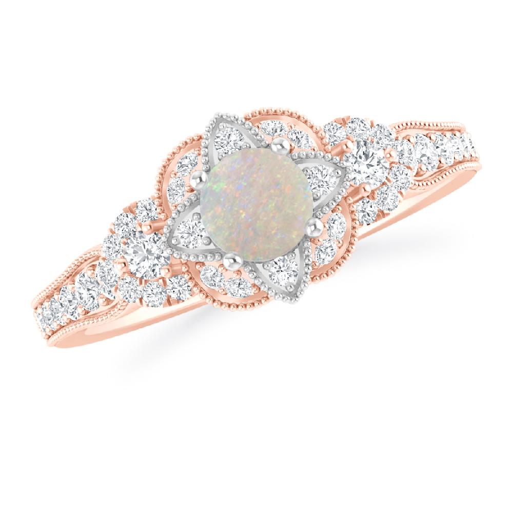 Rose Gold - Opal