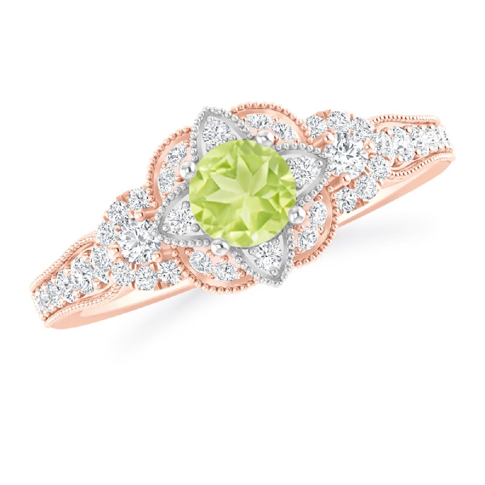 Rose Gold - Peridot