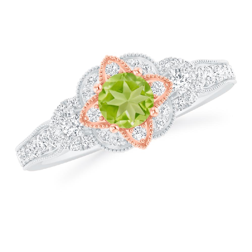 White Gold - Peridot