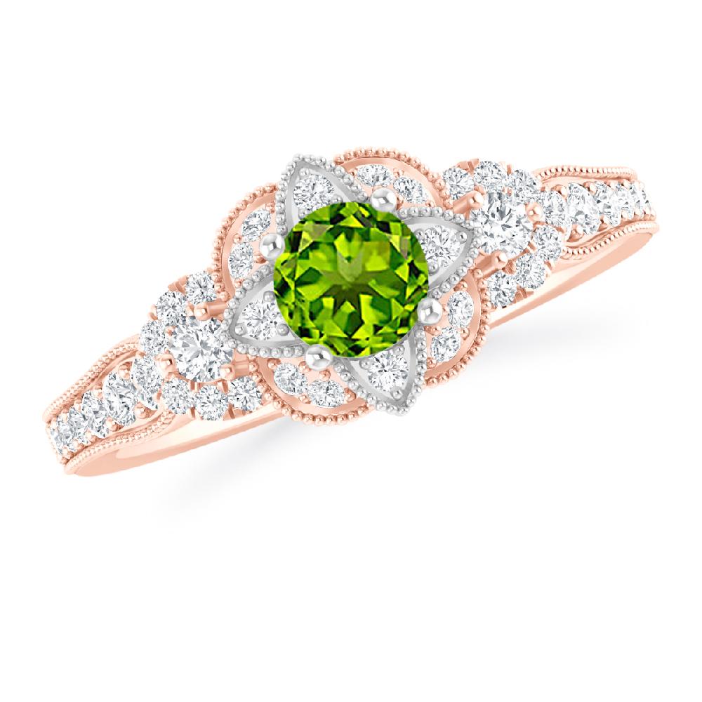 Rose Gold - Peridot