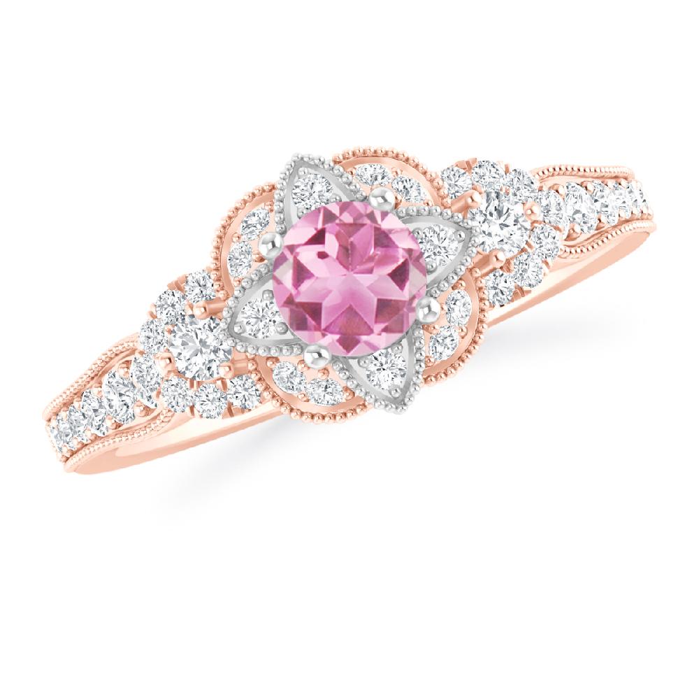 Rose Gold - Pink Tourmaline