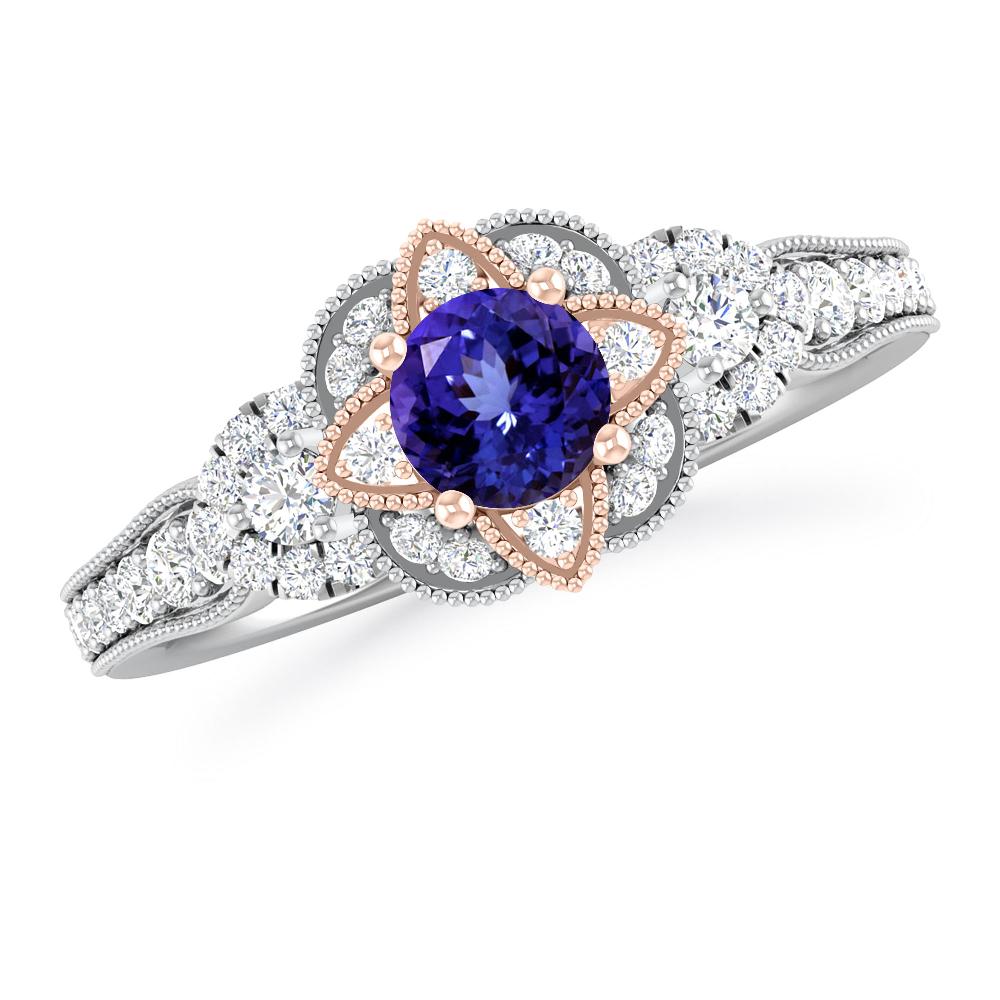 White Gold - Tanzanite