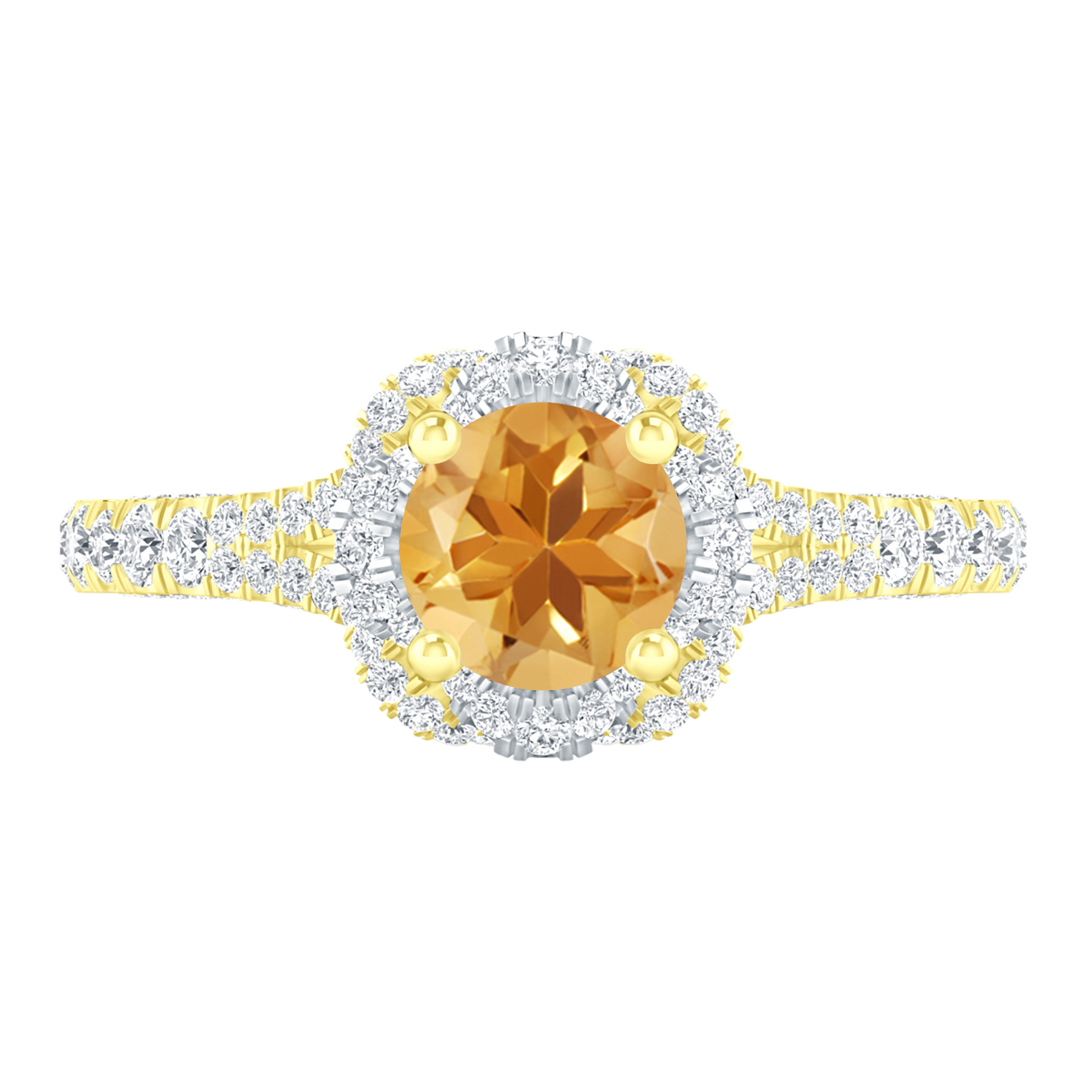 Yellow Gold - Citrine