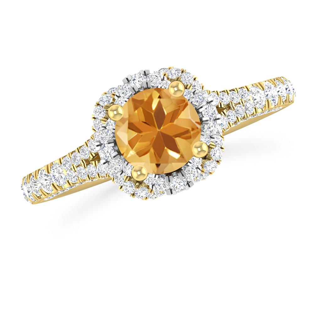 Yellow Gold - Citrine