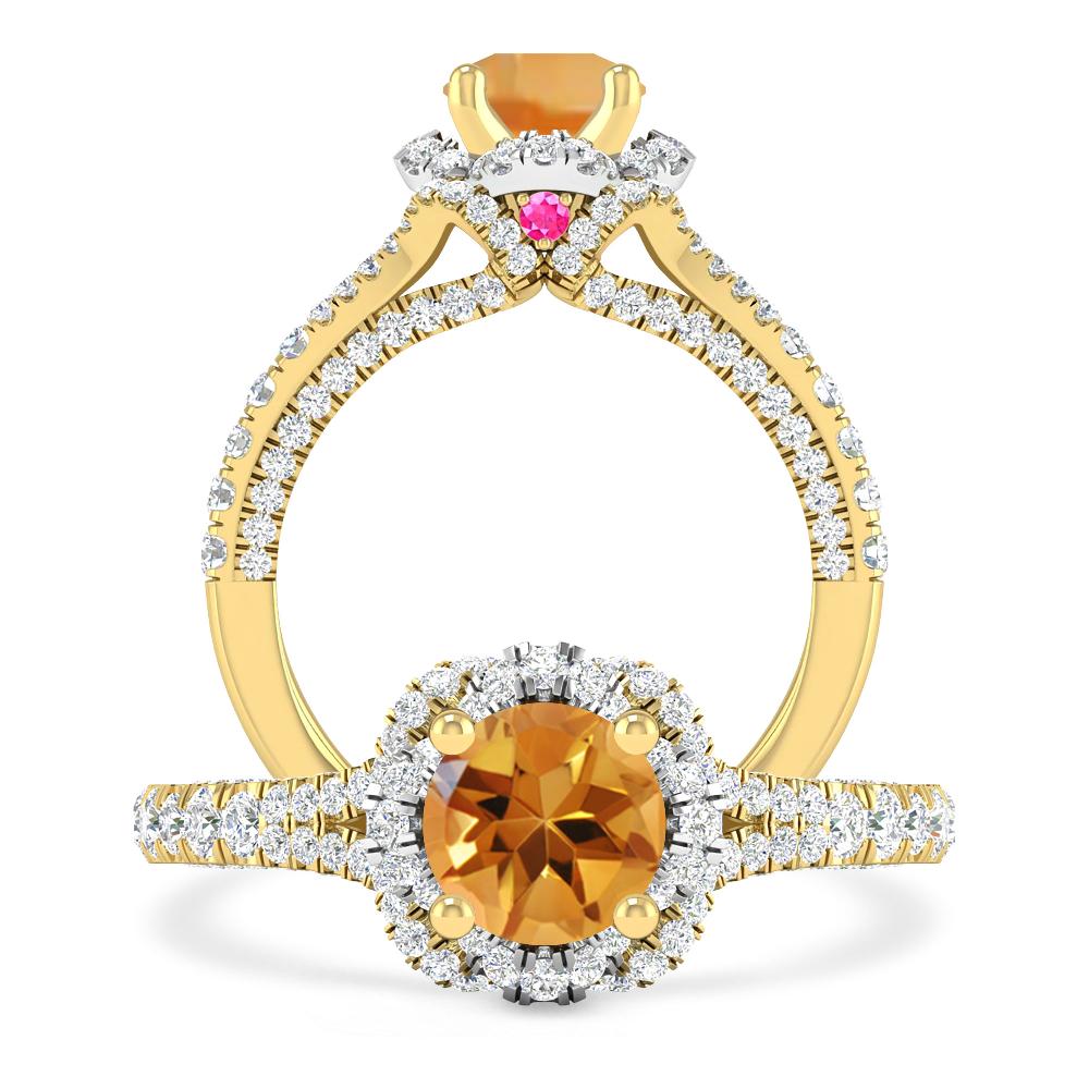 Yellow Gold - Citrine