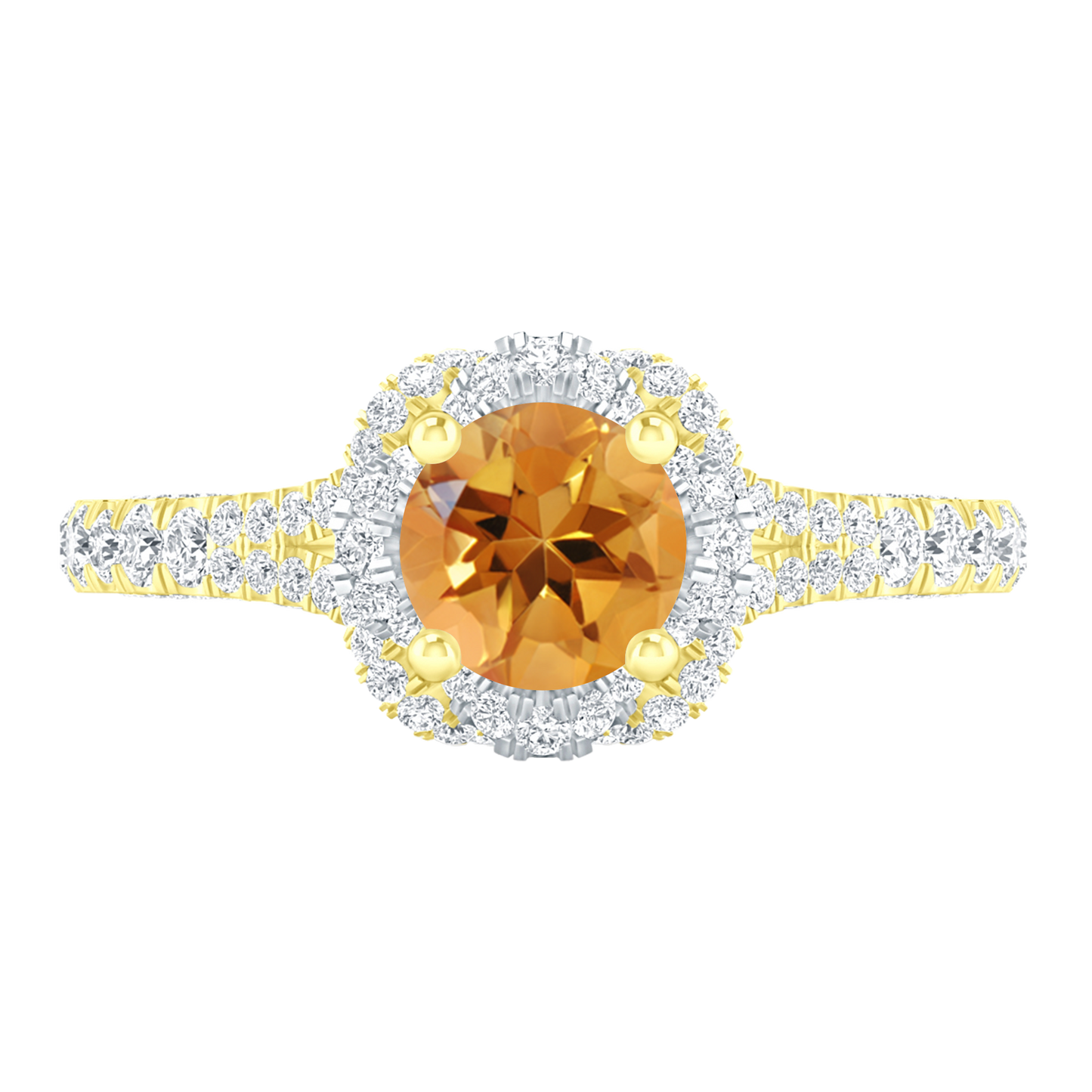 Yellow Gold - Citrine