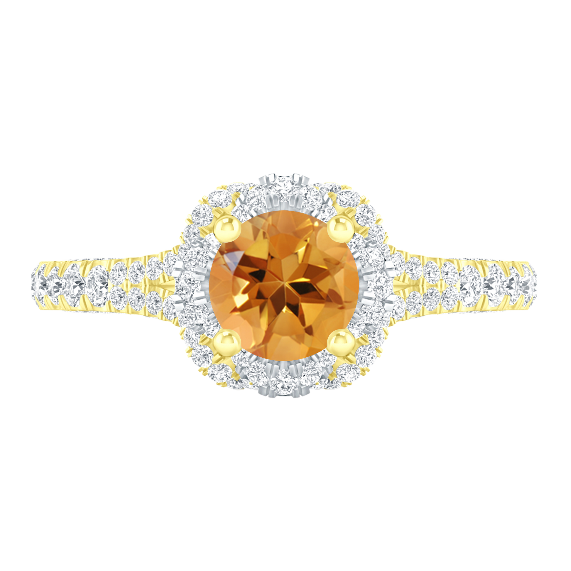 Yellow Gold - Citrine