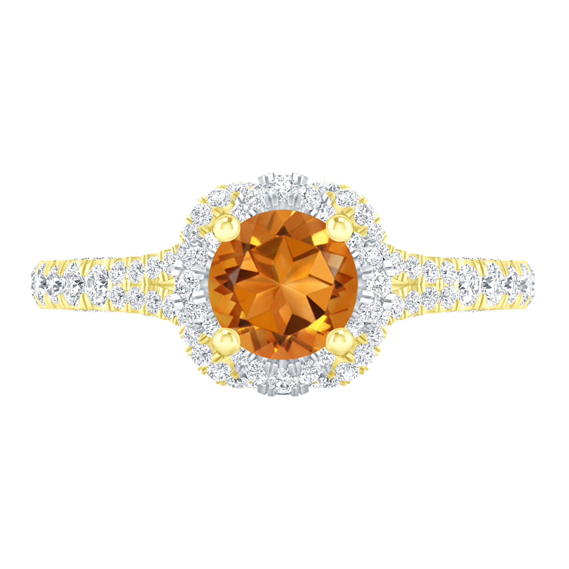 Yellow Gold - Citrine