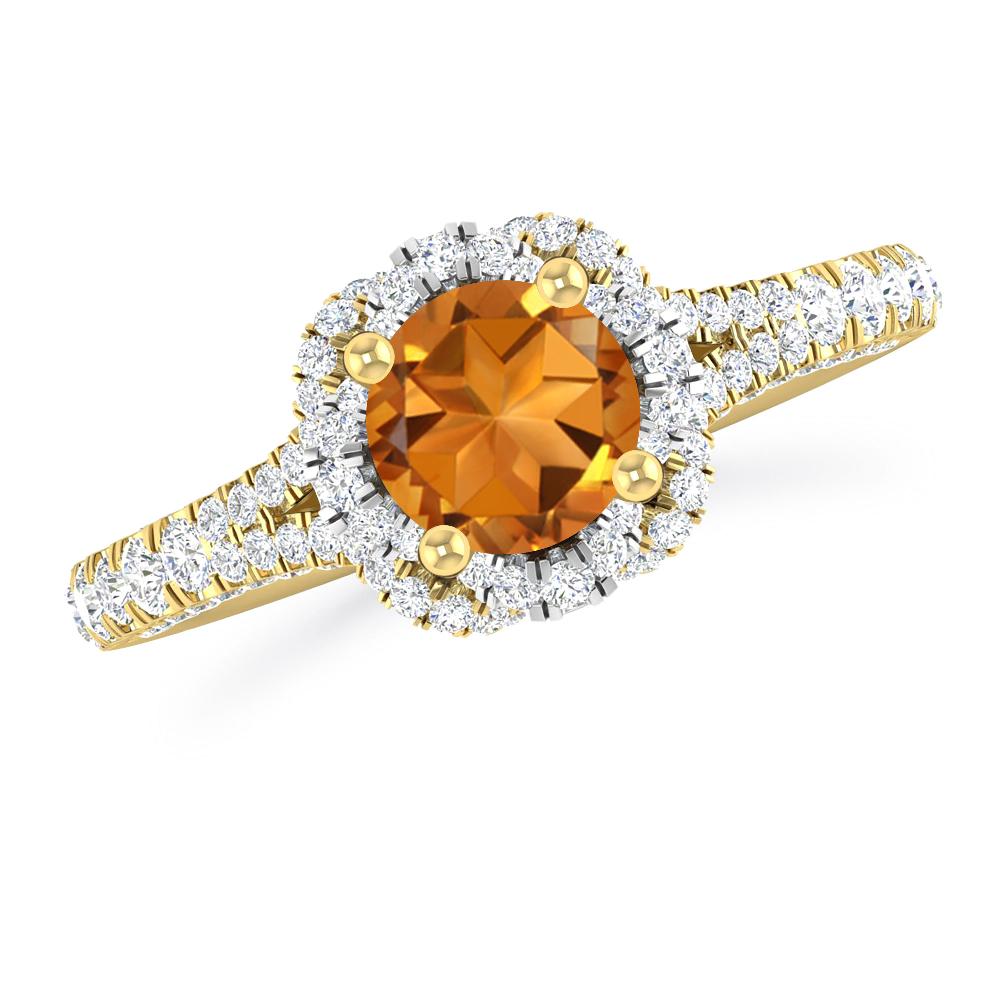 Yellow Gold - Citrine