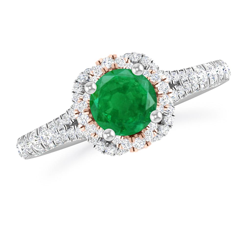 White Gold - Emerald