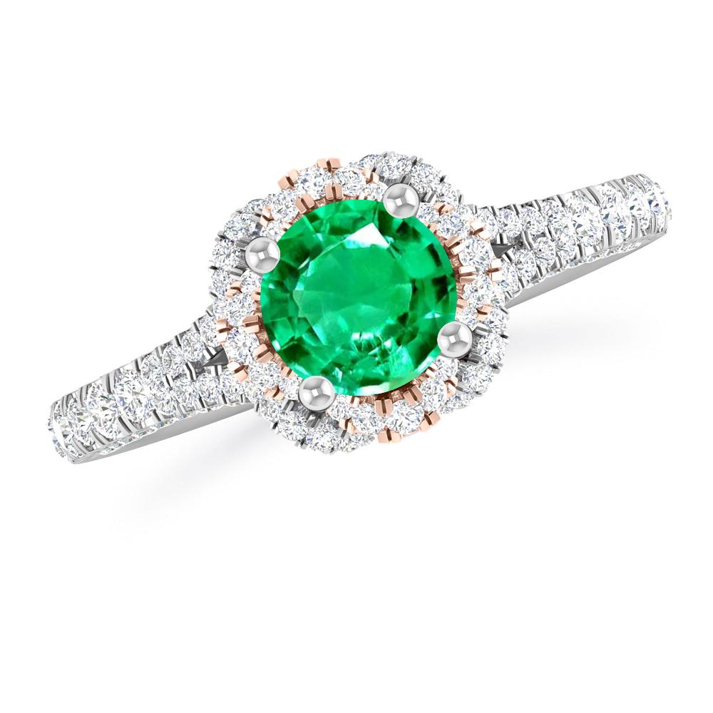 White Gold - Emerald