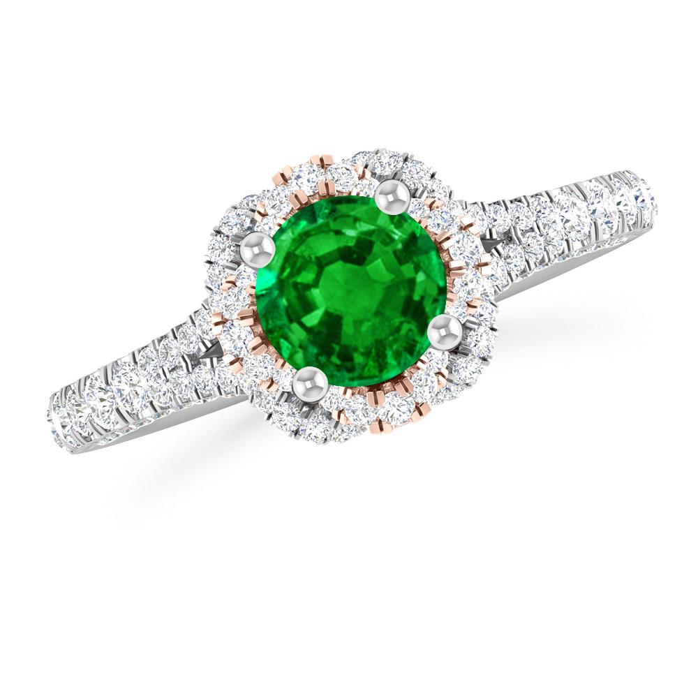 White Gold - Emerald