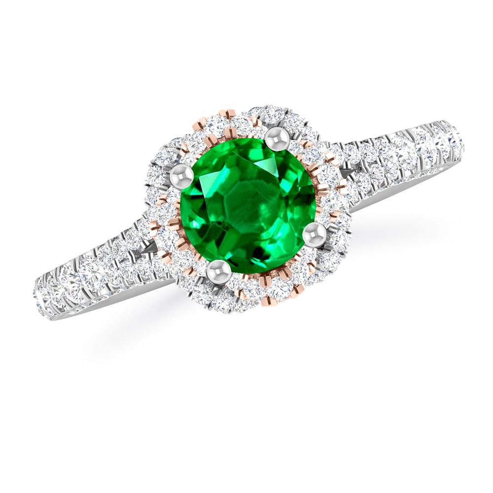 White Gold - Emerald